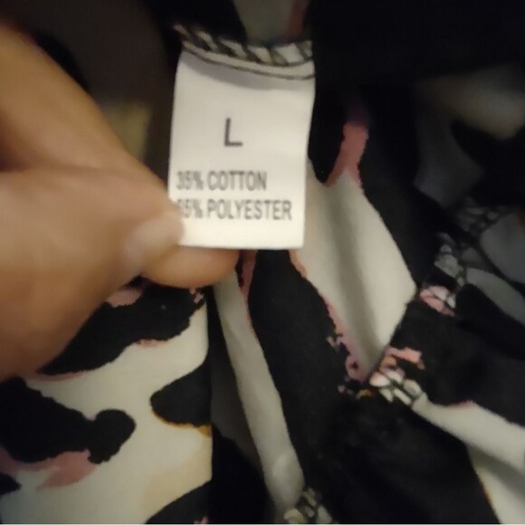 Leopard Print Tiered Ruffle Mini Skirt Size Large - Picture 11 of 11